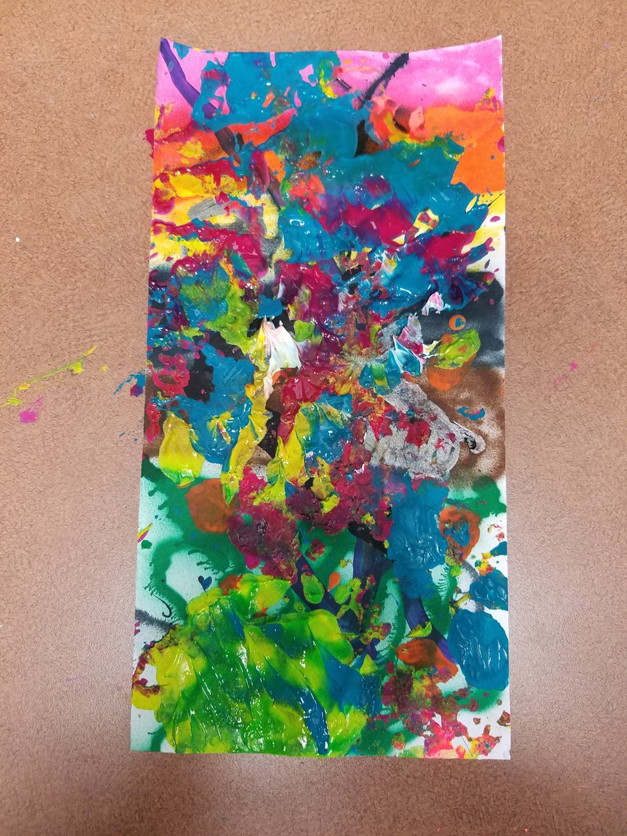 What happens when a Ss comes to U and says " I don't like my artwork" . Encourage them to think outside the box or at least with paint left inside the it for painting with a sphero sprk.  Tell us what u think and/or see. <a href="/cypresscreekvcs/">Cypress Creek</a> #ottersmatter