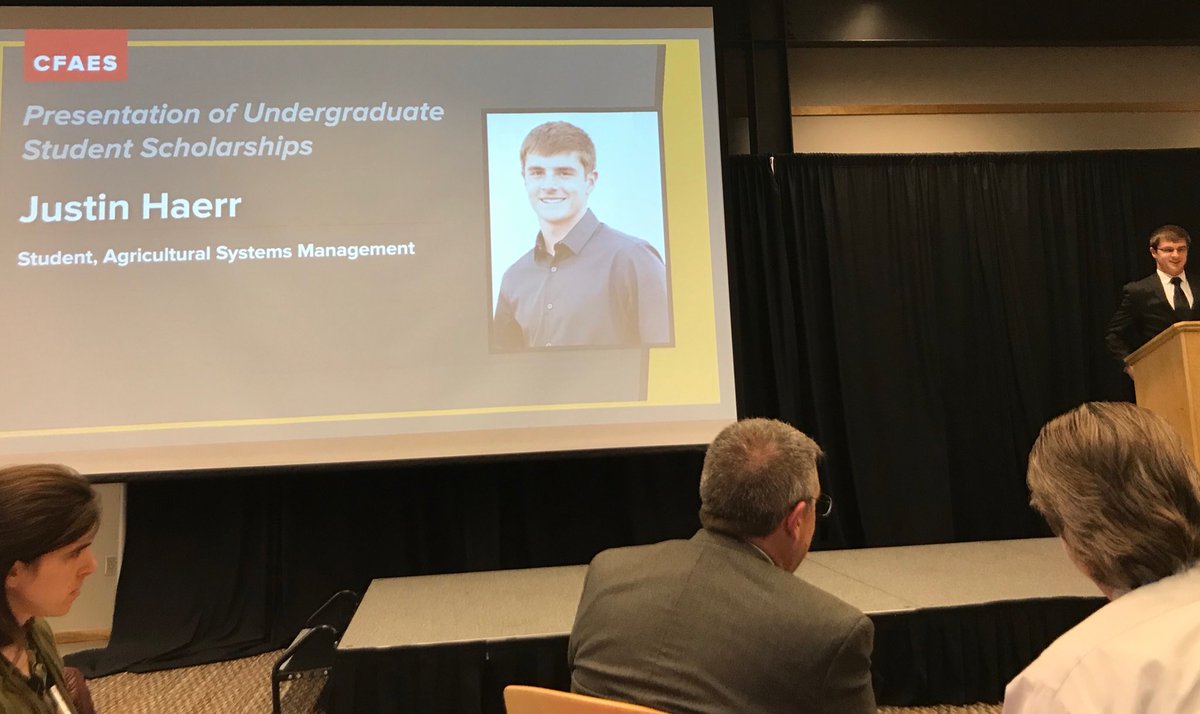 DeweyMann309's tweet photo. Always an @OhioStateFABE Banquet fan favorite; Justin Scott Haerr #JSH @OhioStateASM Club President #asmclub https://t.co/pkuCoVL4cq