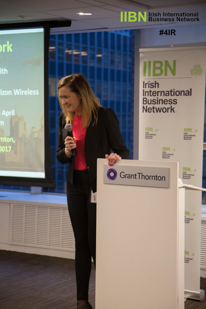 NewYorkIIBN's tweet photo. And we've officially kicked off our #4IR event! Thanks to Des Lyons and @CaraSloan for opening the night! @IIBN @GrantThorntonUS https://t.co/s7H7NkWeOm