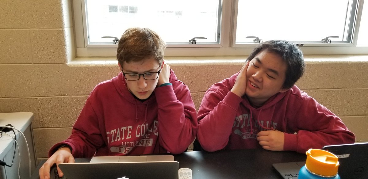 TeenShaleNet's tweet photo. Data analysis and poster construction began today. Still lots to do. @PSUEarth @zanolith @StateCollegeSD @StateCollegeHS https://t.co/DtmEKWTpyP