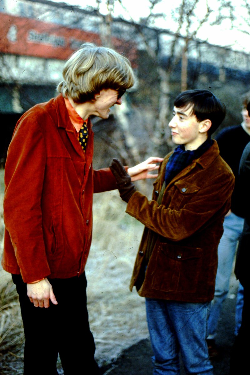 DuglasTStewart's tweet image. 3 photos of BMX Bandits from 1986 taken near to Bellshill train station by Sharon Fitzgerald. Starring Jim, Norman, Joe, Francis, Billy and me. Not 100% sure but I don't think these 3 were ever used.