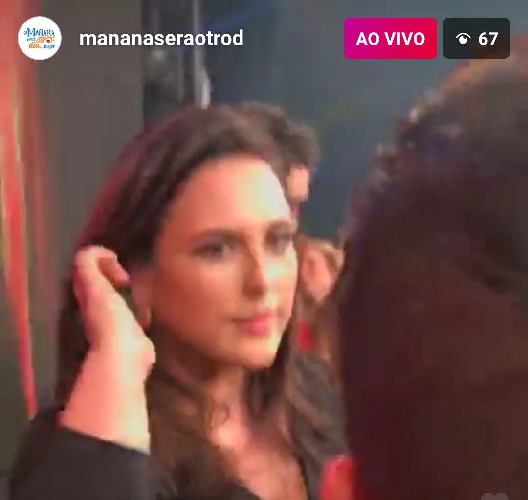 mafiadoramas_'s tweet image. #PrintScreen @MananaSeraOtroD desde un Instagram Live. @angelicavale 📸❤