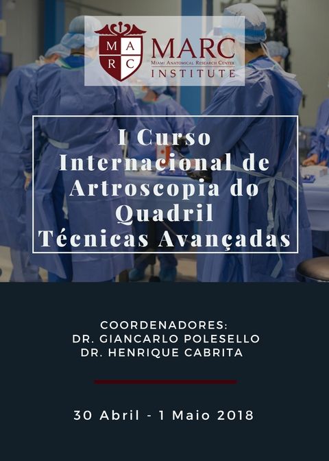 MARC_Institute's tweet photo. The International Course on Hip Arthroscopy – Advanced Techniques is fast approaching.  Join us 4/30-5/1 for a 2-day advanced hip arthroscopy course featuring internationally esteemed moderators, Drs. Polesello &amp; Cabrita. Participation is limited - call today!  (305) 716-0966 https://t.co/Ad3re9v7Xs
