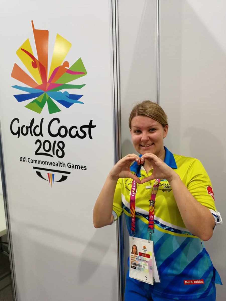 davethechamp600's tweet photo. My Rock, My heart, My Wife. Thank you for your love and support ♥️🥇 @GC2018 #GamesShaper #Support #Volunteer #TeamWales #TîmCymru @Welsh_Shooting #SportsMassage #GoldCoast #GC2018 #GC2018Shooting https://t.co/JjmLExQ2mQ