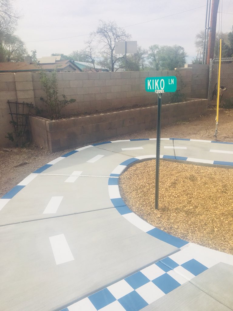 LCMakeAWish's tweet photo. WE DID IT! Kiko’s racetrack was completed just in time for his 5th birthday! https://t.co/Jk9B2B2AK4