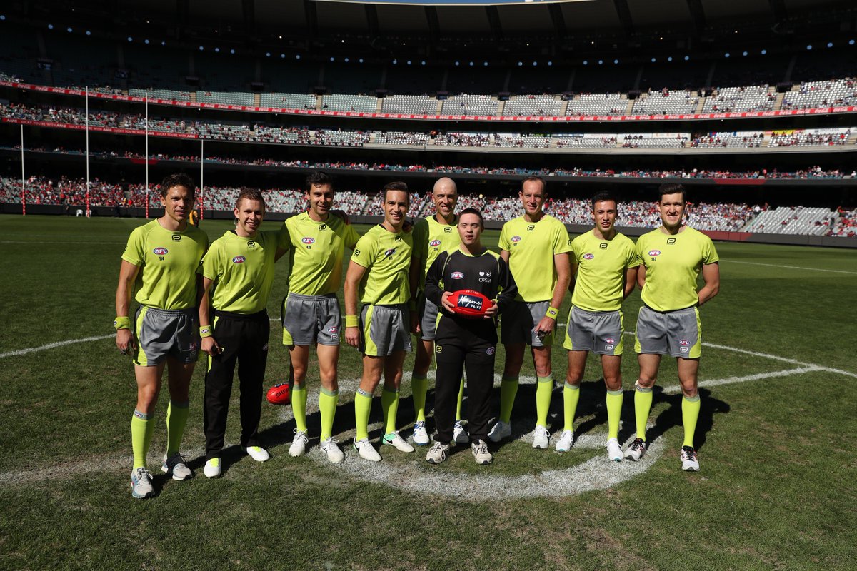sport_ability's tweet photo. Michael Martine the Round 03 Fiona McBurney Match Day participant @melbournefc @DownSyndromeVic @DownSyndromeAu https://t.co/P8zR8uirr9