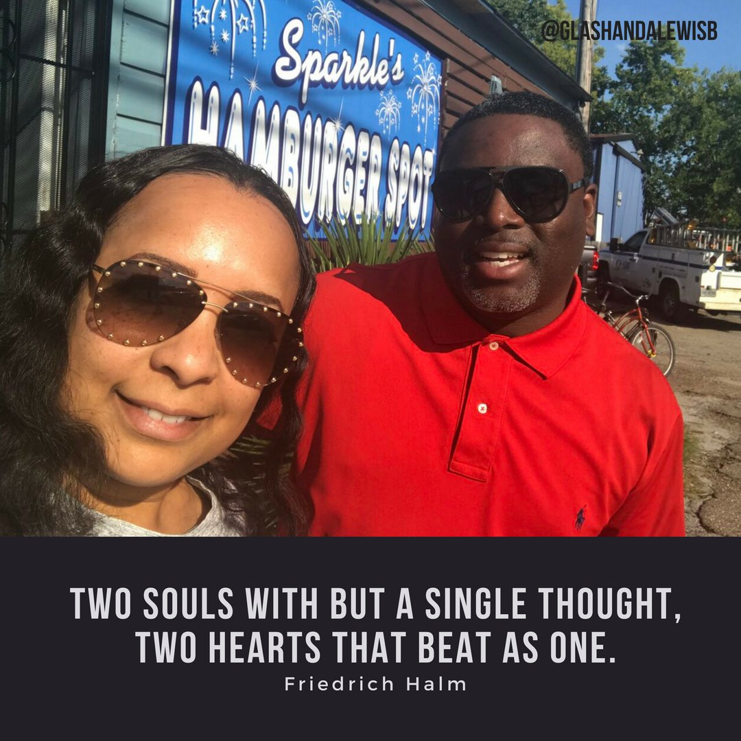 GlashandaLewisB's tweet image. Two souls with but a single thought, two heartd that beat as one. - Friedrich Halm #betterhalf #happycouple #RickB @glashandalewisb