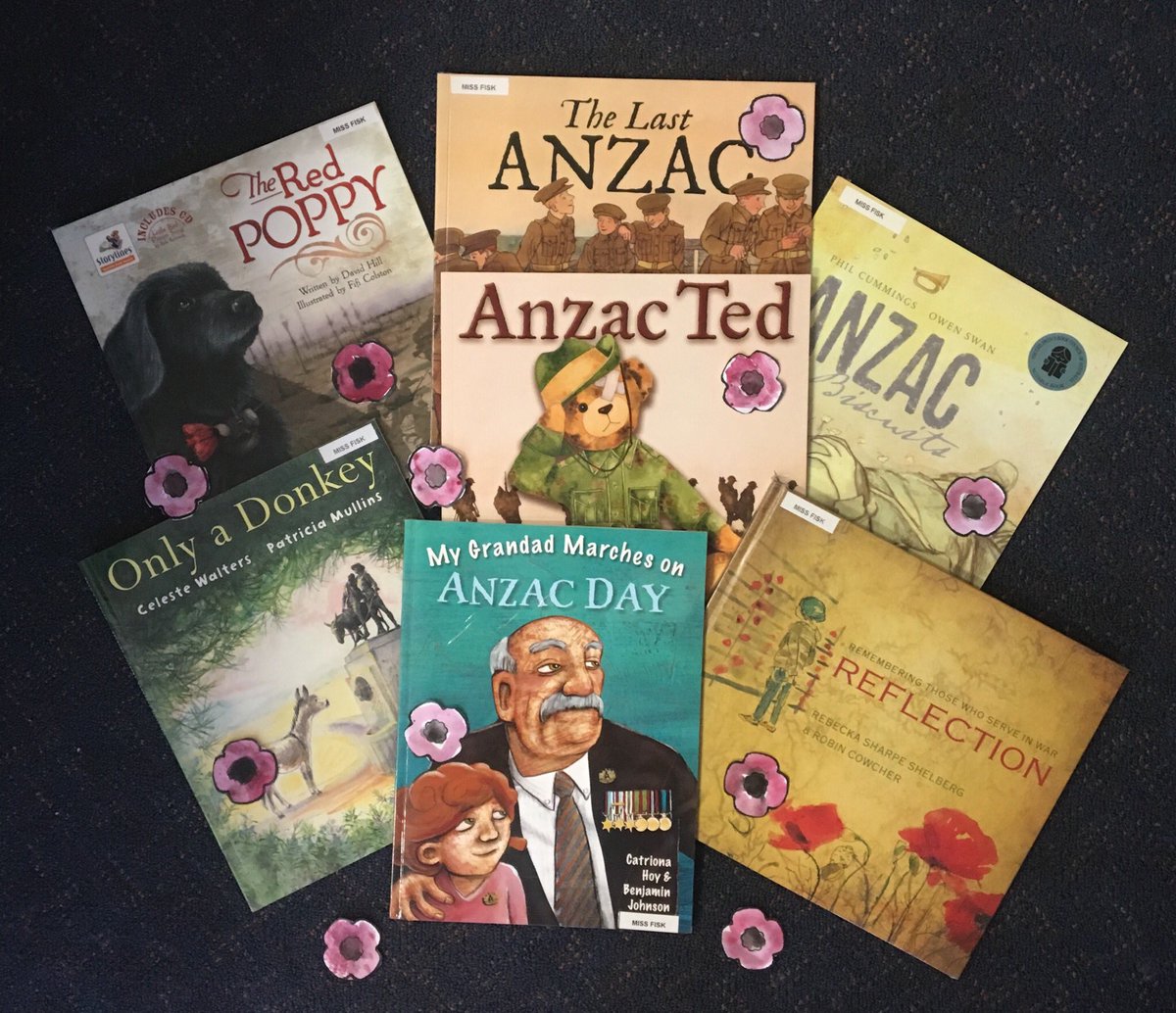 MissFisk2's tweet photo. Using quality literature with Early Stage 1 to develop student understanding of the significance of ANZAC Day. @GSPS1889 #acuedu_p https://t.co/ew39LecYYV