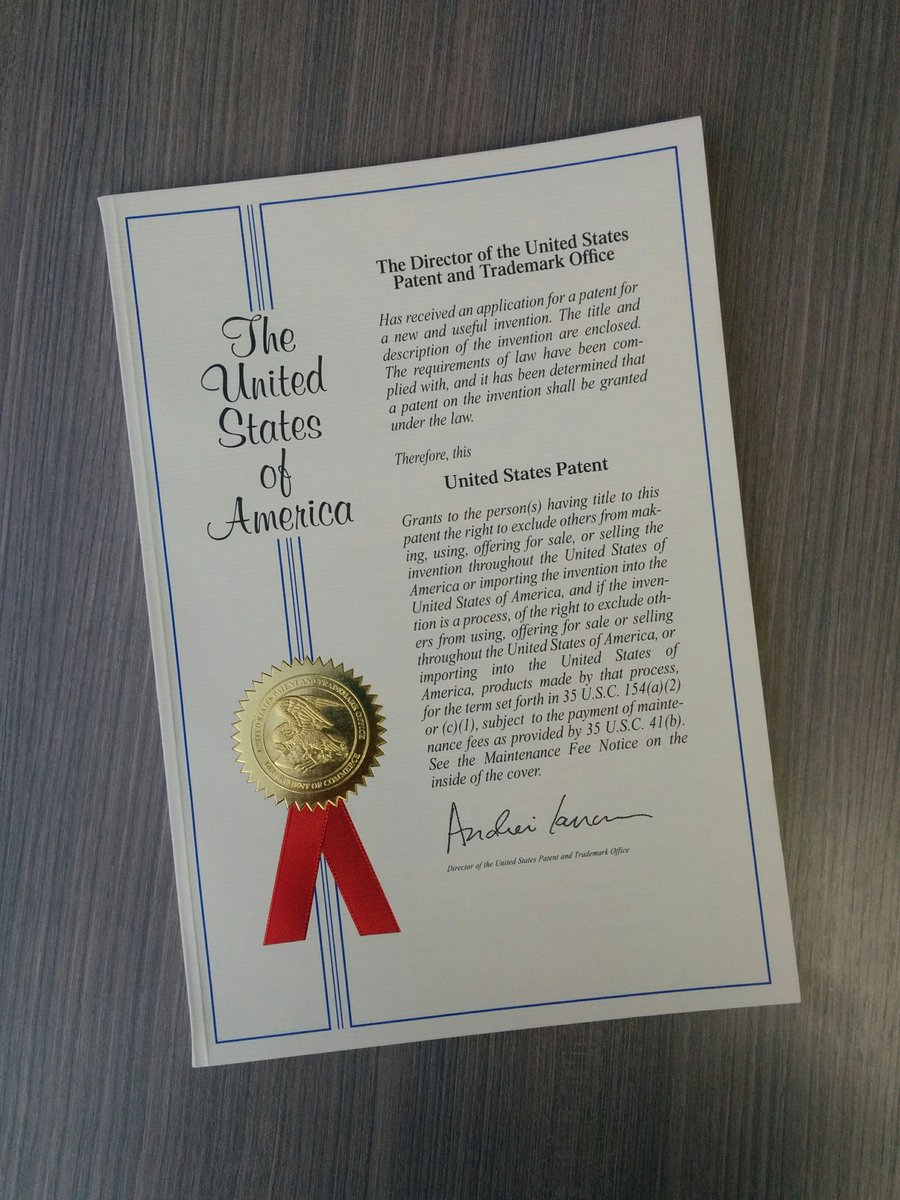 RemoteGeo's tweet photo. So to celebrate our 7th birthday the U.S. Patent Office gave us a little present - @RemoteGeo - U.S. Patent No. 9,936,214 - Geospatial Media Recording System! https://t.co/NkFsxvsW4h