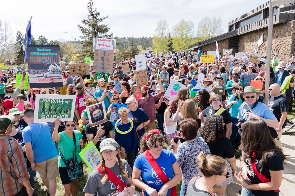 ScienceMarchFLG's tweet photo. The #ScienceMarchFLG is organized by the Committee for Evidence-Based Action @NAU. 

Come out and show your support for science on Saturday with @CEBA_NAU

Are you coming? @jackcentral @RepOHalleran @LowellObs @babbittranches @GrandCanynTrust 
#KeepMarching

pc Rick Johnson https://t.co/1C0KPUeccm