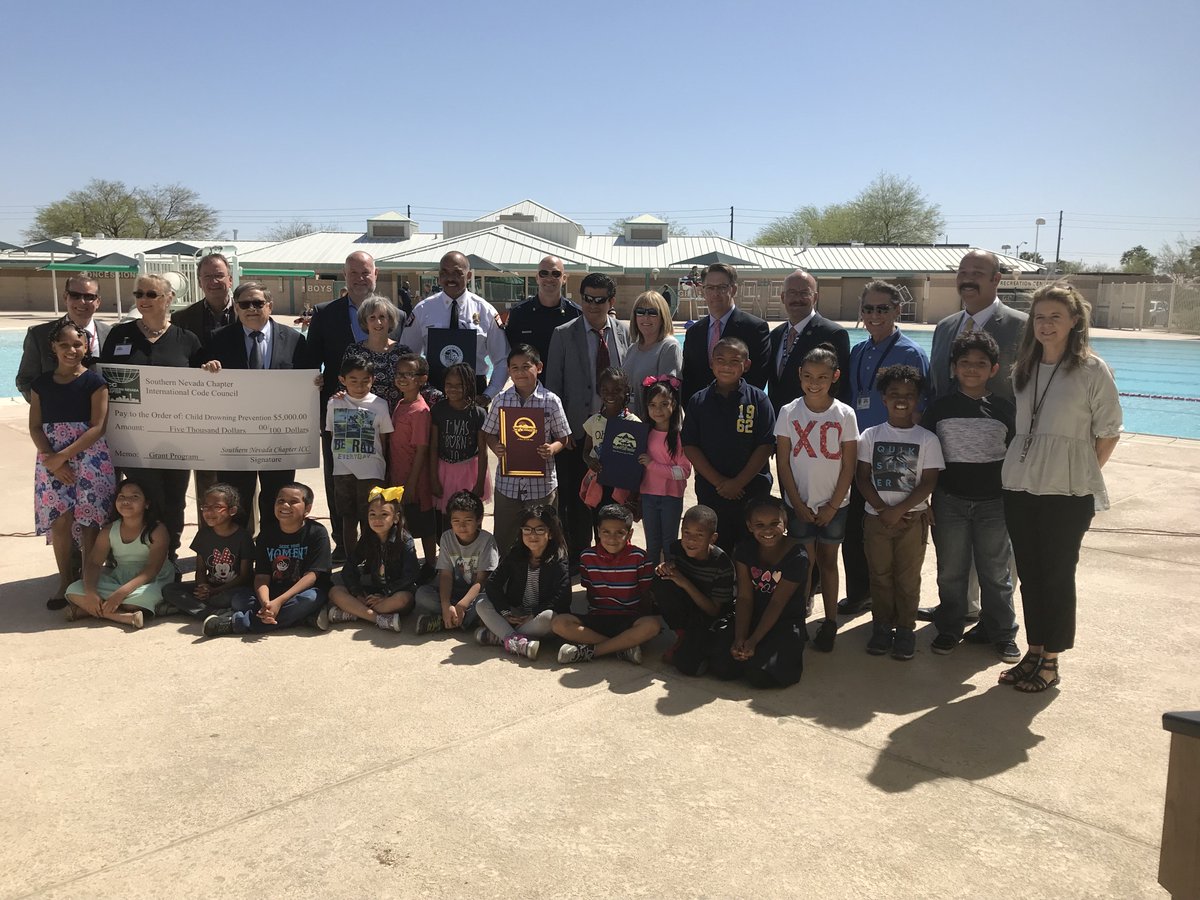 We had a wonderful #AprilPoolsDay in #NorthLasVegas spreading the word about water safety. Thanks to all our partners, especially the @SNCDPC and the wonderful students and teachers from Bruner Elementary. Tragedy can happen in a split second, please be vigilant water watchers!
