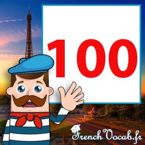 FrenchVocabFr's tweet image. Your daily french word:
 Cent = Hundred
frenchvocab.fr
 #learnfrenchonline #frenchlanguage #french