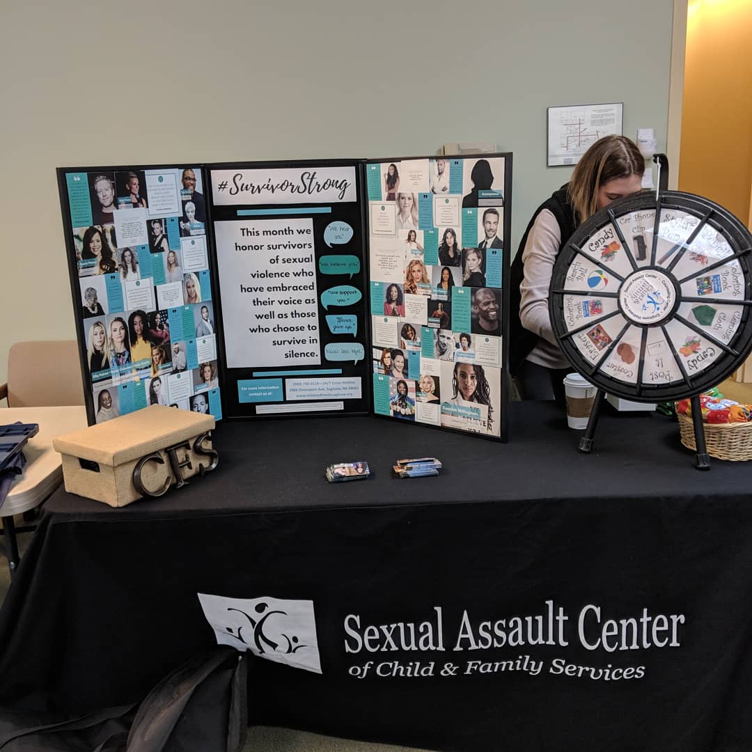 UnitVictim's tweet photo. A photo from the event today! It was a lot of fun!
#saginawncvrw #ncvrw #expandthecircle #reachallvictims #youarenotalone https://t.co/siK76Y2vuj