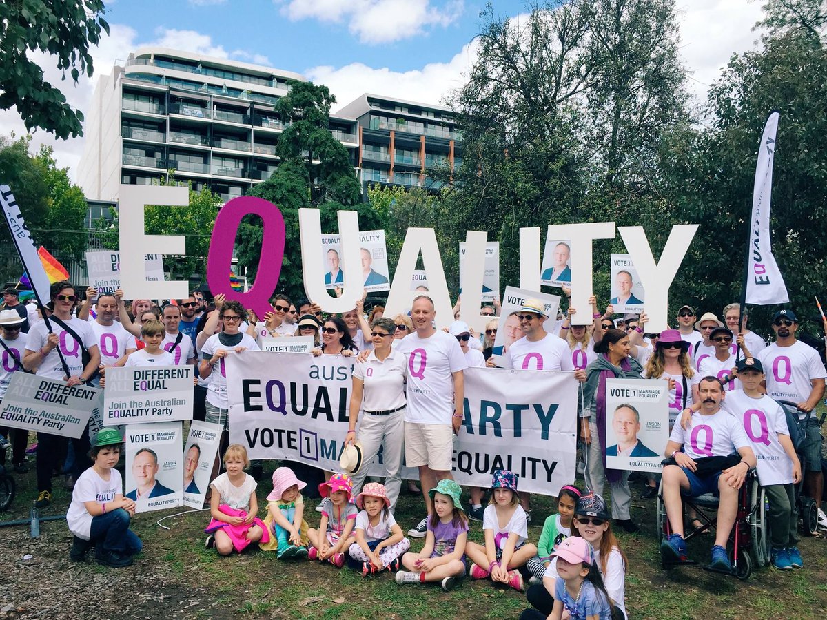 Aus Equality Party tweet media