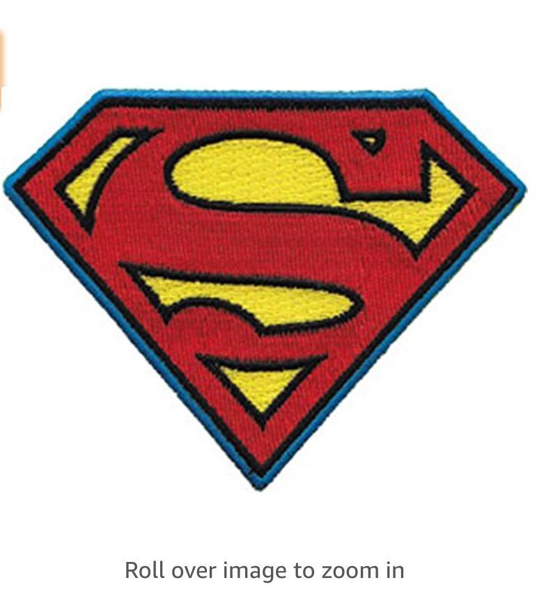 JiveTurkey616's tweet photo. Superman Logo Patch 

Only $3.50

https://t.co/h6InA1hK6B https://t.co/KPGlg1jUC0
