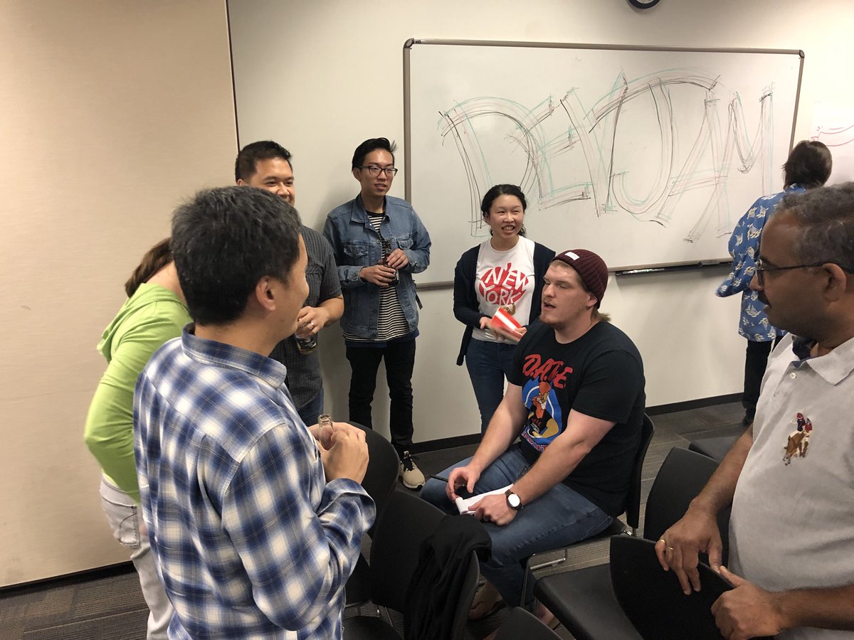 PaciolanTix's tweet photo. We're excited to kick off #pacdevjam here at the office! Looking forward to seeing the great solutions teams come up with during this fun collaboration. Don't forget to post with #pacdevjam and #paciolantix to be part of the action. https://t.co/rzOQuPZmxS