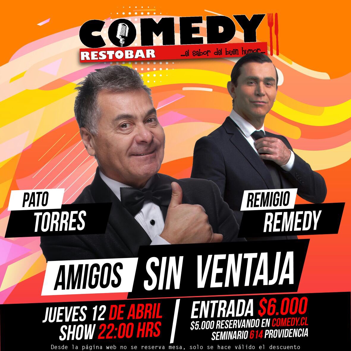 Atención! Mañana estaré debutando en el stand up comedy junto a <a href="/remigioremedy/">Remigio Remedy</a>  en el @comedy_restobar , vaya a verme 🤗🎊🎉
