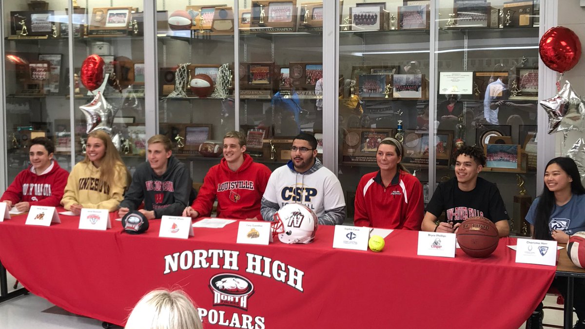 North St. Paul High School Activities Department tweet media