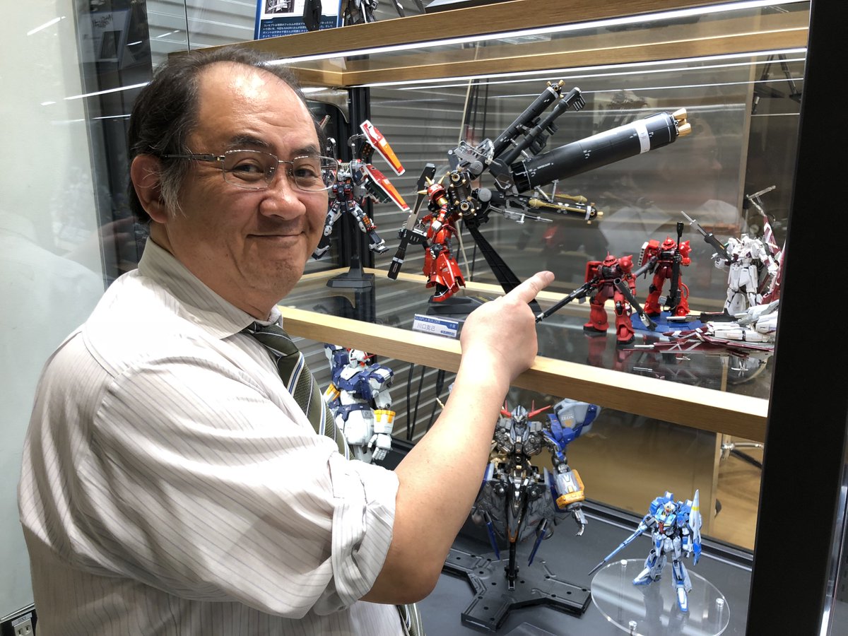川口さん専用 毎週水曜日配信の“川口名人のすいプラ”で製作したHG 1/144 ガンダム
