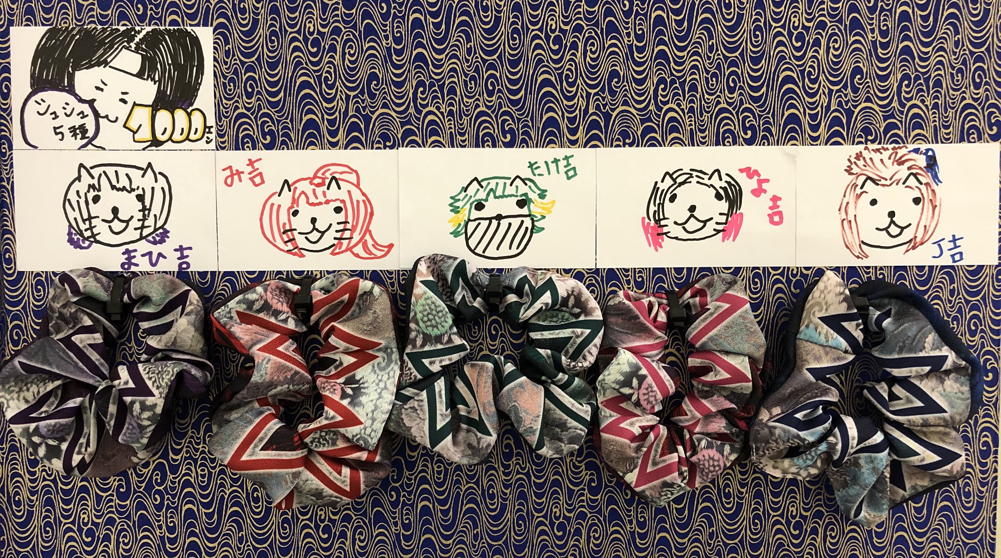 Twitter 上的 己龍 日和画伯描き下ろし にゃん吉の己龍メンバーバージョン 己龍 にゃん吉 磑風舂雨 T Co Ileqnd3pc2 Twitter