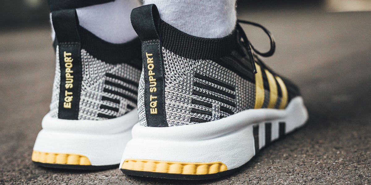 Adidas Eqt Support Mid Adv Pk Black Yellow Versatilemotorworx Net