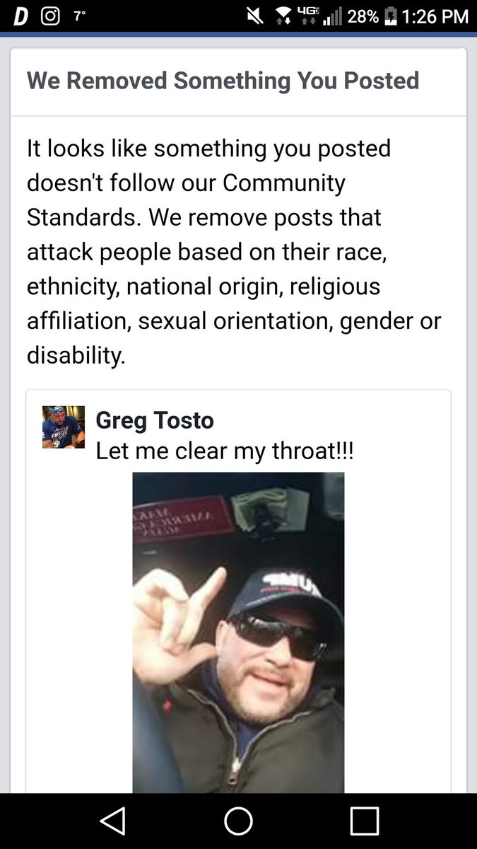 GregTosto's tweet image. @facebook I want my video's back #scumbags #FacebookDataBreach #Facebookcontrol #facebookscandal @SenTedCruz @DiamondandSilk @realDonaldTrump @StateDept @DonaldJTrumpJr