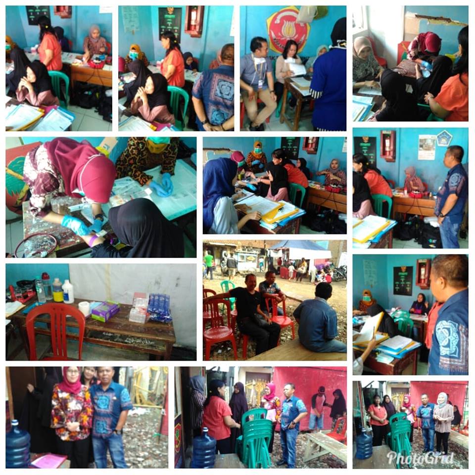 Giat Pagi Lurah Warung Muncang Monitoring Pemeriksaan Kesehatan Dari Dinas Kesehatan Kota Bandung untuk Warga Rw.09 tgl.12.04.2018 <a href="/KecBankul/">Kec. Bandung Kulon</a>