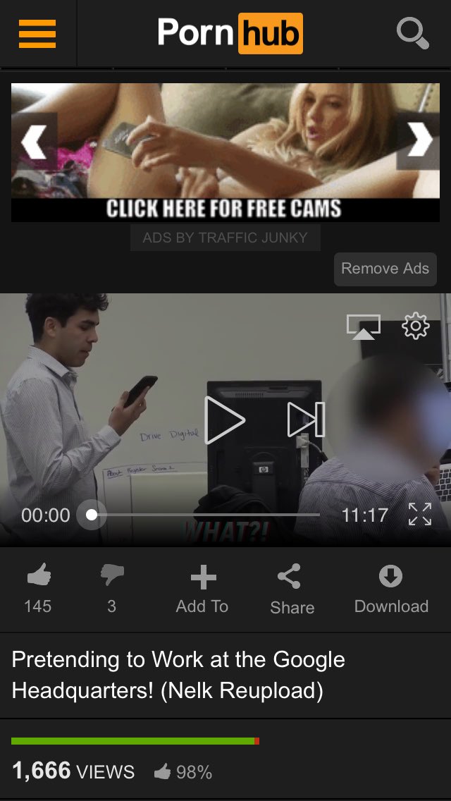 JesseSebastiani's tweet photo. So YouTube takes down our videos and.. Porn Hub reuploads them 😂 https://t.co/TUccREgqDs