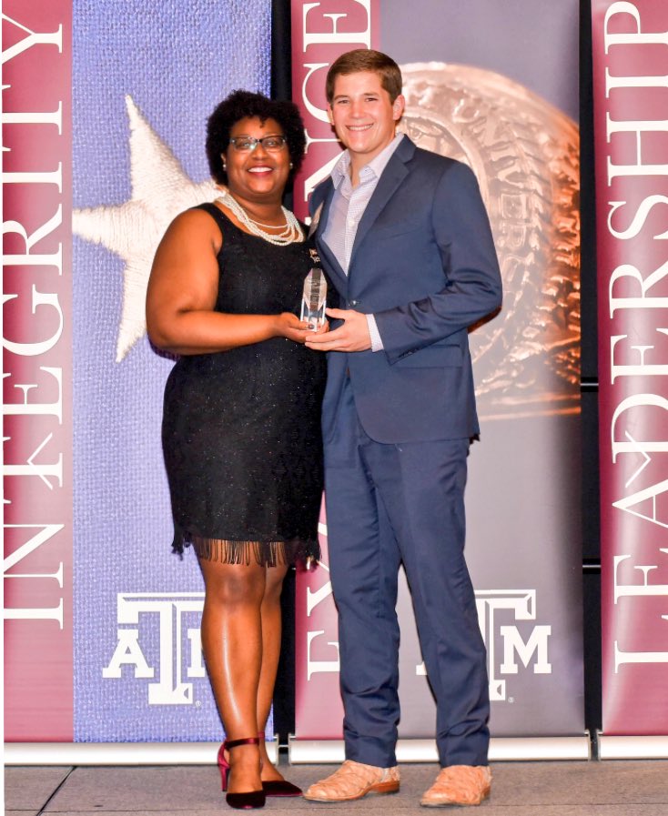 agr_tamu's tweet image. Congratulations to Brother, @PrestonDeJong72 on receiving the Aggie Greek Rising Star Award for @tamuIFC
Proud to see members of @TAMU_AGR making a difference on campus and being recognized for their hard work!
#RushAGR