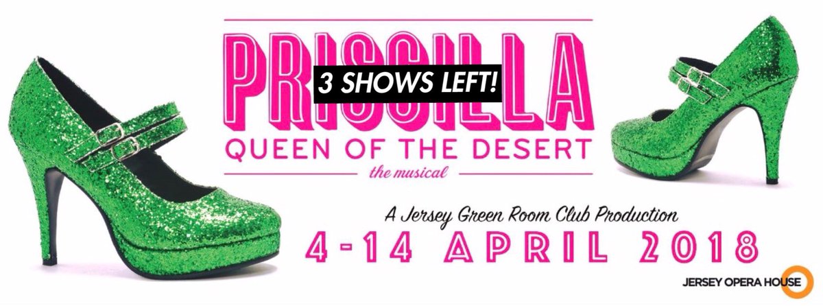 J_GreenRoomClub's tweet photo. ONLY 3 SHOWS LEFT 😯 CLOSES THIS SATURDAY! Tickets are selling fast! ‼️BOOK NOW‼️ Jersey Opera House
T: 01534 511115
W: https://t.co/ZKQmKj24yC https://t.co/T0qF2ayuVD