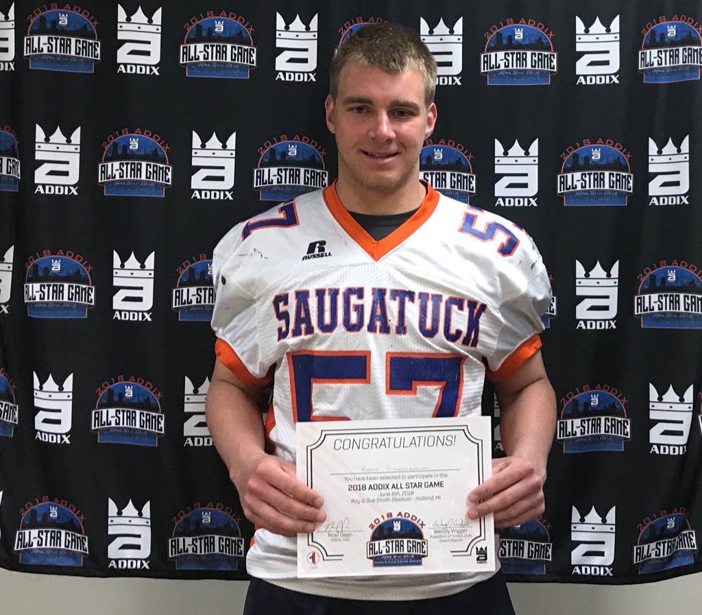 Addix (@addixgear) on Twitter photo Congratulations to <a href="/reeceschreck/">Reece Schreckengust</a> of Saugatuck on his selection for the 2018 Addix All-Star Game benefitting Gilda's Club! Congratulations to <a href="/reeceschreck/">Reece Schreckengust</a> of Saugatuck on his selection for the 2018 Addix All-Star Game benefitting Gilda's Club!