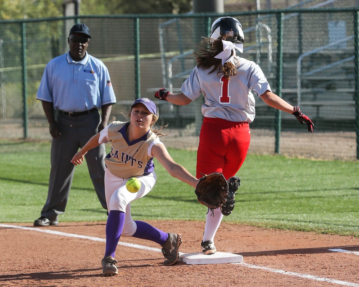 KlineSportsPics's tweet photo. Paradise Valley High School Varsity Softball continued their stretch of games vs 5A Northeast Valley Region opponents, traveling to North Scottsdale to face the Saints of Notre Dame Preparatory High School. #PVHSPride https://t.co/UdTHloS4sq