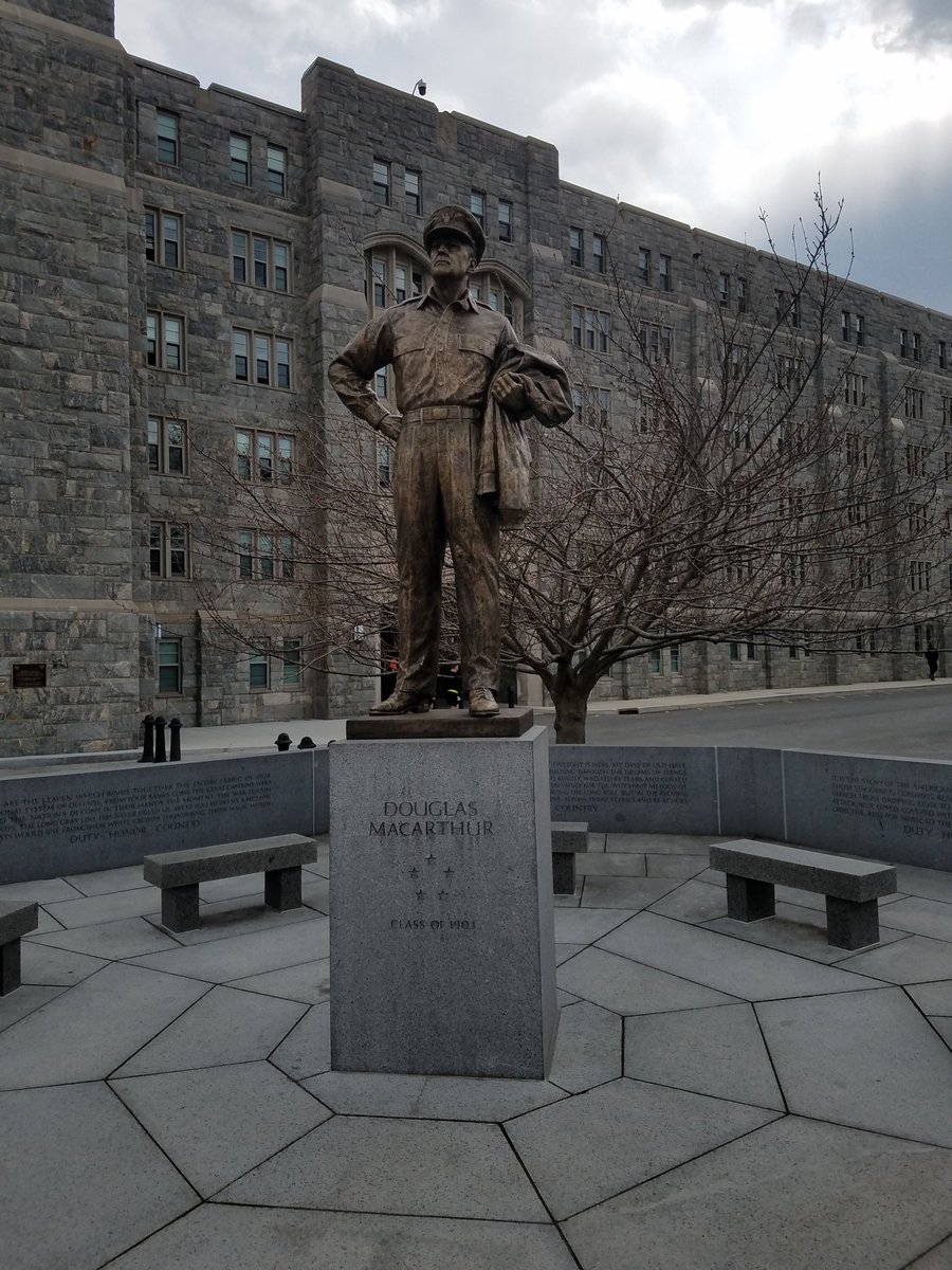 Coaching staff spending a few days <a href="/WestPoint_USMA/">U.S. Military Academy at West Point</a>.  Thank you <a href="/ArmyWP_Football/">Army Football</a> for sharing your time and knowledge.  <a href="/CoachMitchWare/">Mitch Ware</a> is a great historical tour guide!  #GoArmy #HailTLHanna