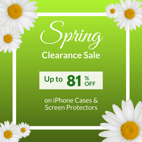 metrosix's tweet photo. Spring Clearance Sale - Up to 81% OFF on select iPhone Cases and Screen Protectors. Shop now >> https://t.co/yjWWvKtxXO https://t.co/qGigZB6S6J