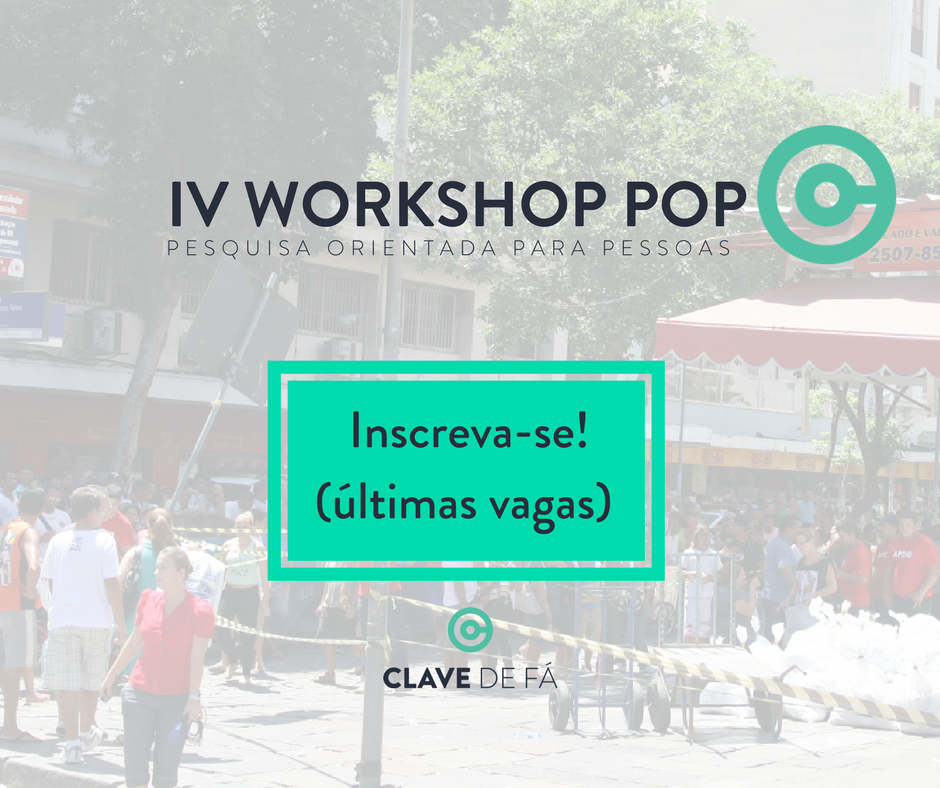 clavedefa_co's tweet photo. As vagas para o nosso Workshop POP do dia 14/04 estão acabando.
E você, já fez sua inscrição pelo link?https://t.co/596ay4TlUJ

A inscrição é fundamental para separarmos os materiais que serão utilizados na modelagem de soluções! Esperamos todos lá ;) https://t.co/IXKwuNqSLj