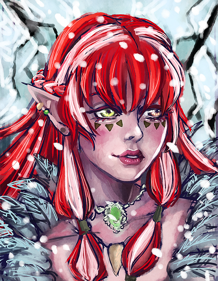 ClaretClarinets's tweet photo. Kileanna for @LeilaAscariz for @ProjectStarcall. I'm determined to do a redhead speedpaint every night. This one took me about 2 hours.

Leila is such a wonderful person, and a very caring friend. I'm so glad I've gotten to know her. <3

#projectstarcall #redhead #painting #art https://t.co/nlcCHBQEI2