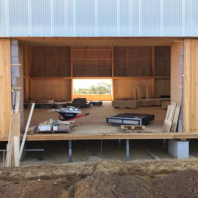 Pingelly Recreation and Cultural Centre (PRACC) project update, Iph architects with Advanced Timber Concepts #ipharchitects #pingelly #timberconstruction #yellowstringybark #timberbuilt