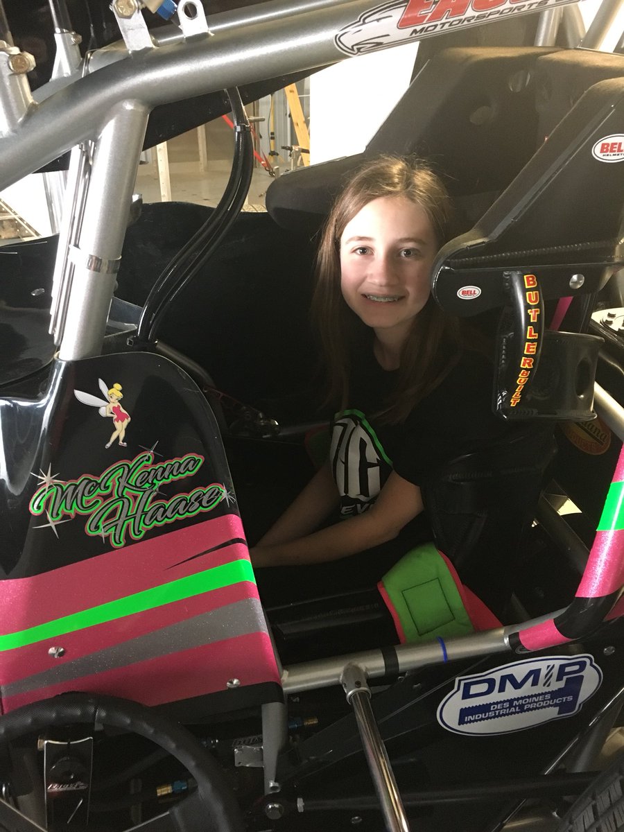 McKennaHaase's tweet photo. Compass kids in the shop today helping decal the big cars π #compassracingdevelopment https://t.co/fcDM9gQ9en