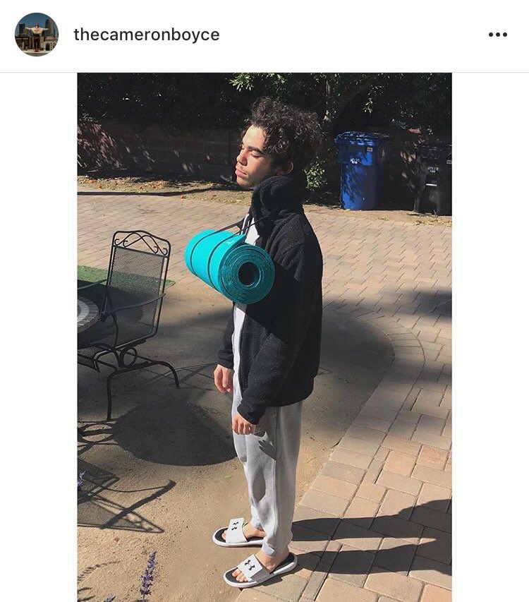 hqboyce's tweet photo. 📸 | Cameron on IG: “I namastay in the side crow” (11/4/18) https://t.co/1jB8nOWiHF