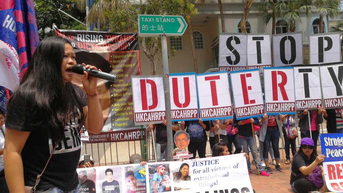 bayanhkm's tweet photo. Annabelle Maregmen of Gabriela HK speaks about the situation of Filipina domestic workers in HK in Cantonese. https://t.co/9CExr1y0Hy