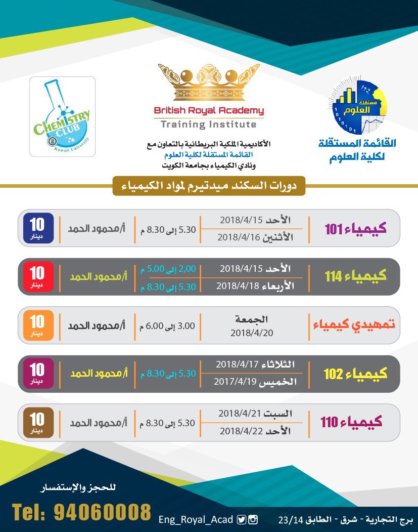 مستقلة كلية العلوم tweet media