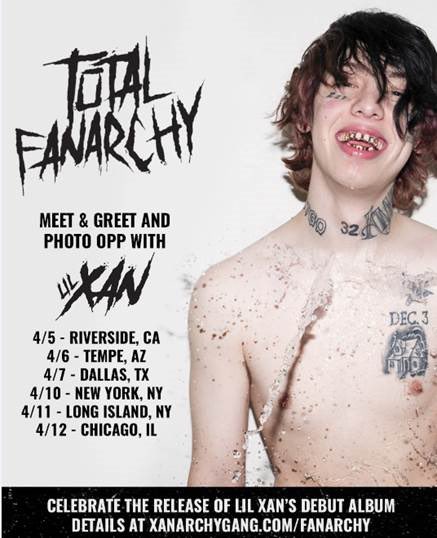 BrisheaCrichlow's tweet photo. @lilxanfuhyobih just might have the most turnt up fans! Last day of the meet and greet is tomorrow, Chicago be ready! #xanarchygang #TotalXanarchy https://t.co/muggE0cEf8