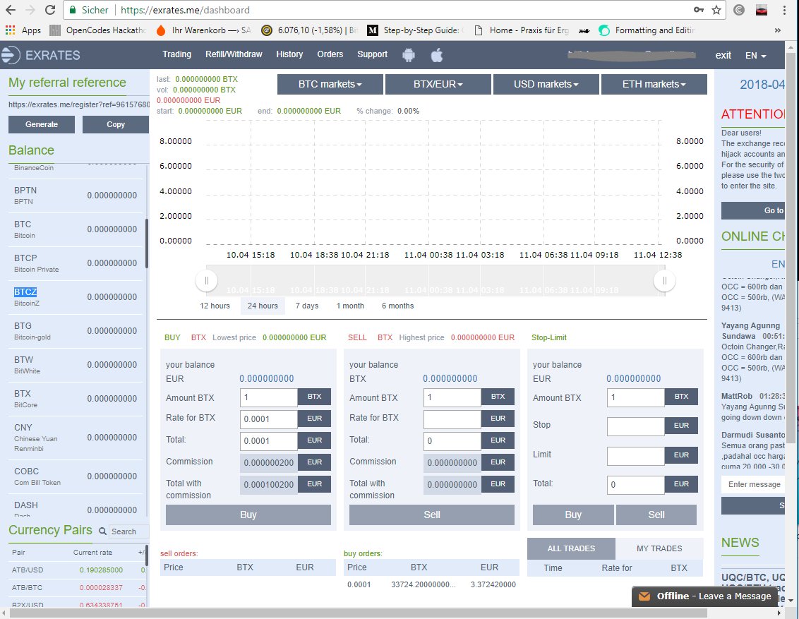 CoreyouNow's tweet image. Buy Bitcore (BTX) here with EURO or USD:
tinyurl.com/ycgwyxfn

#bitcore #BTX $BTX $BTC