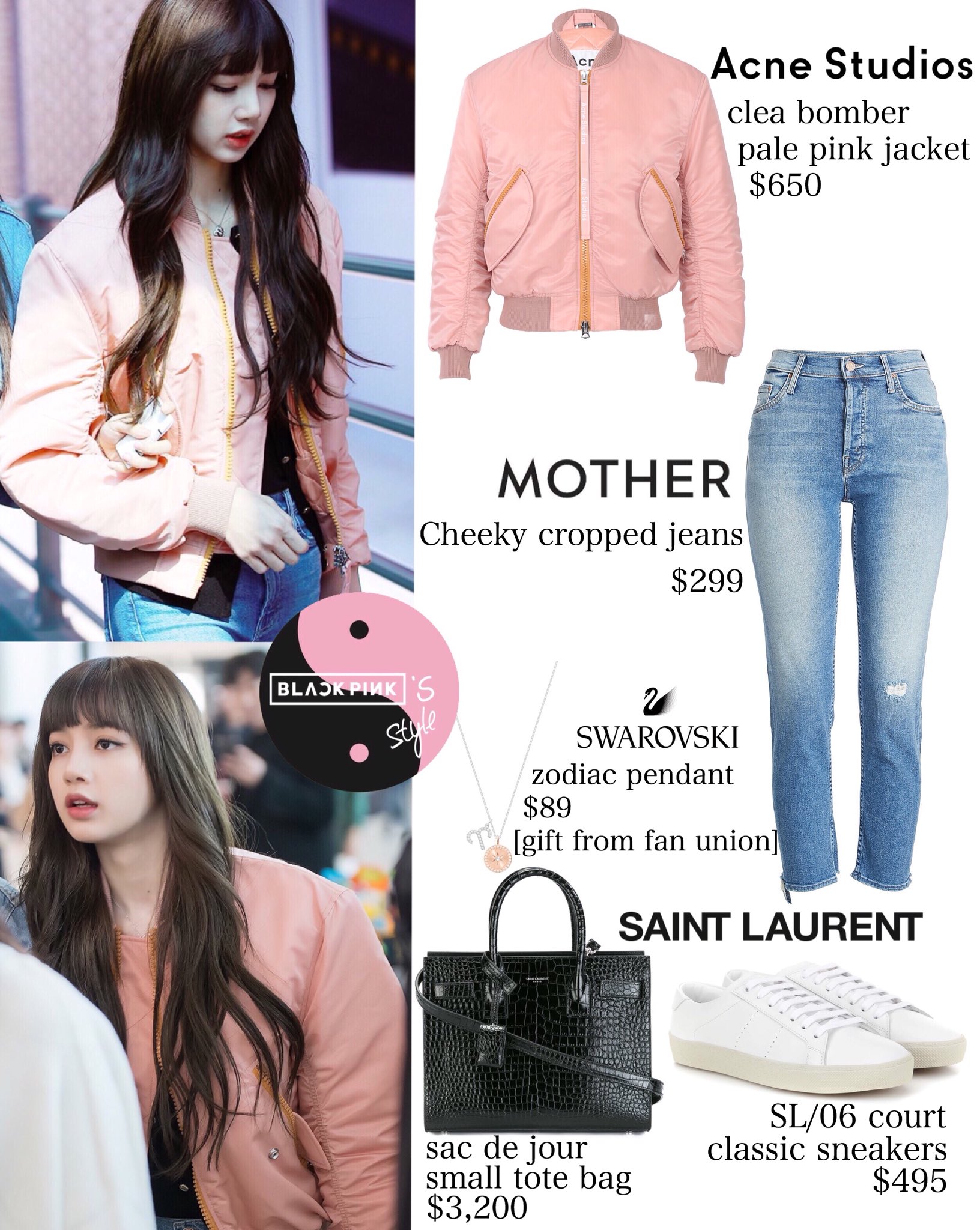 Blackpink lisa bomber jacket deals