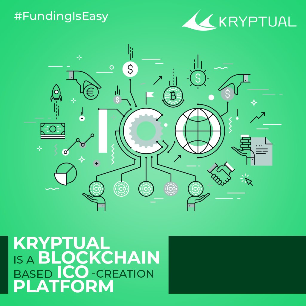 kryptual's tweet image. Kryptual is an automated wizard for blockchain based ICO-creation platform connecting business owners with investors. Know more - kryptual.com
#RaiseWithKryptual #EaseFundRaise #FundingIsEasy #Kryptual