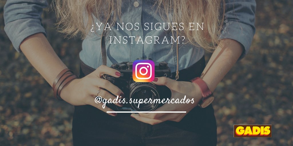 gadis's tweet photo. ¿Ya nos sigues en @instagram? #SupermercadosGadis #Instasuper #Instagood 📷📸https://t.co/RYhcmwsuHS https://t.co/OSyfkkRrIi