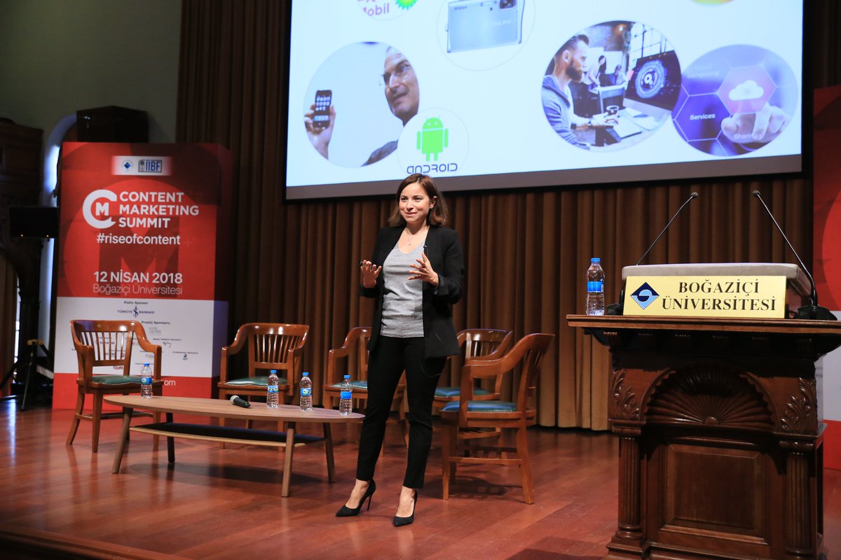 riseofcontent's tweet photo. @facebook Marka Direktör'ü Özge Gilan ‘Mobil Çağda Hikaye Anlatımı ve İçerik Oluşturma' konulu konuşmasıyla Boğaziçi Üniversitesi Content Marketing Summit’te! #riseofcontent https://t.co/JSEl0CewM0