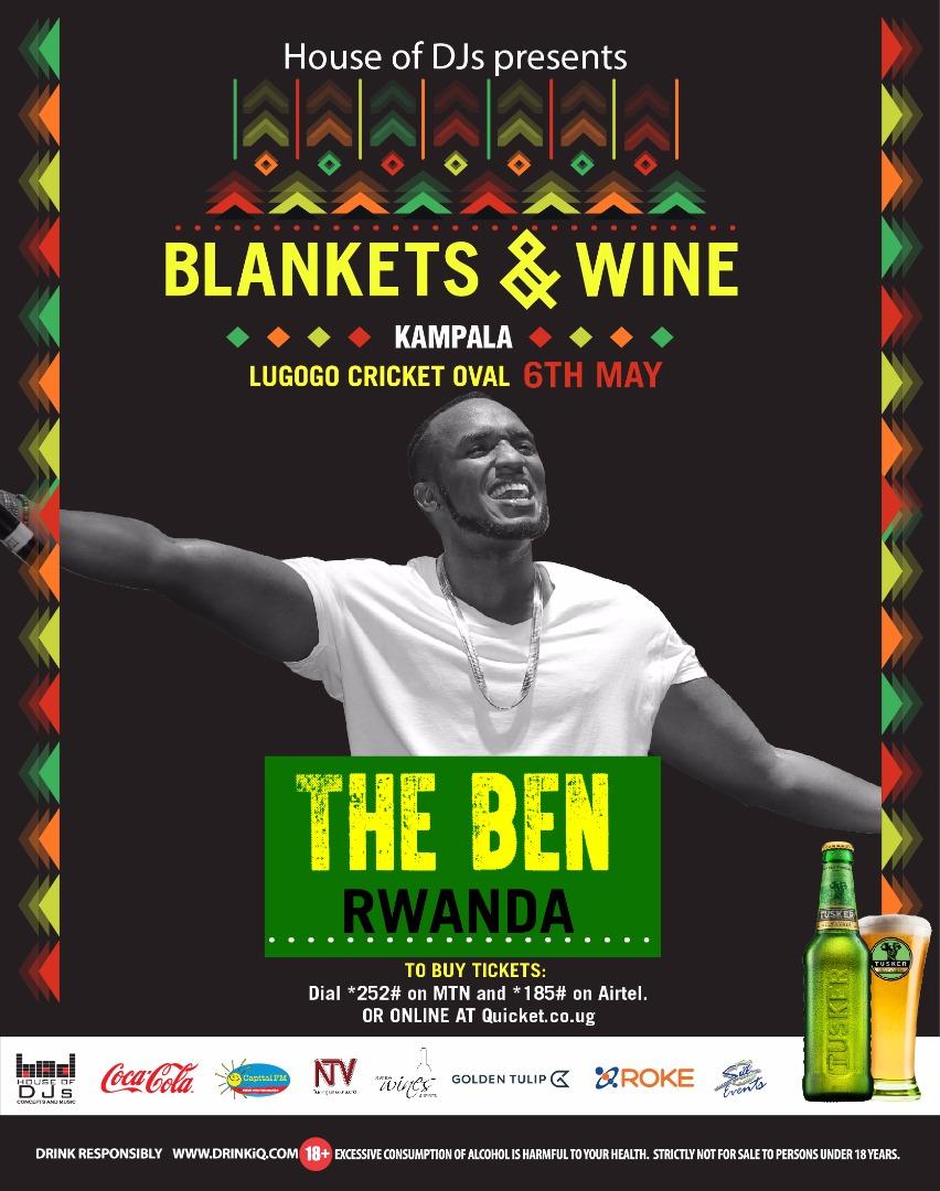 Fashionundstyle's tweet image. RT @Hodjs: RT @BlanketsNWineUG: Two #BlanketsAndWineKla artistes @FFameica X @TheRealTheBen have been announced so far. More coming your way 🔥

6th May at the Lugogo Cricket Oval. Mark the date. 
 
Click on link in our bio for tickets.
#Share #Discov…