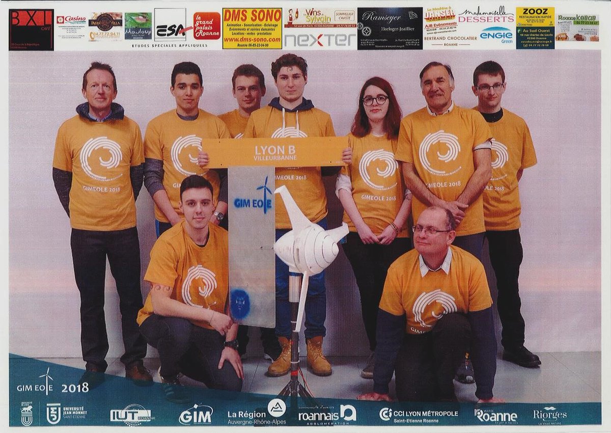 IUTLyon1's tweet photo. #GIMEole La première place du challenge open est pour le département #GIM de l'@IUTLyon1 : https://t.co/zCdUJqMZdp #fier https://t.co/NbEpF3rpKk