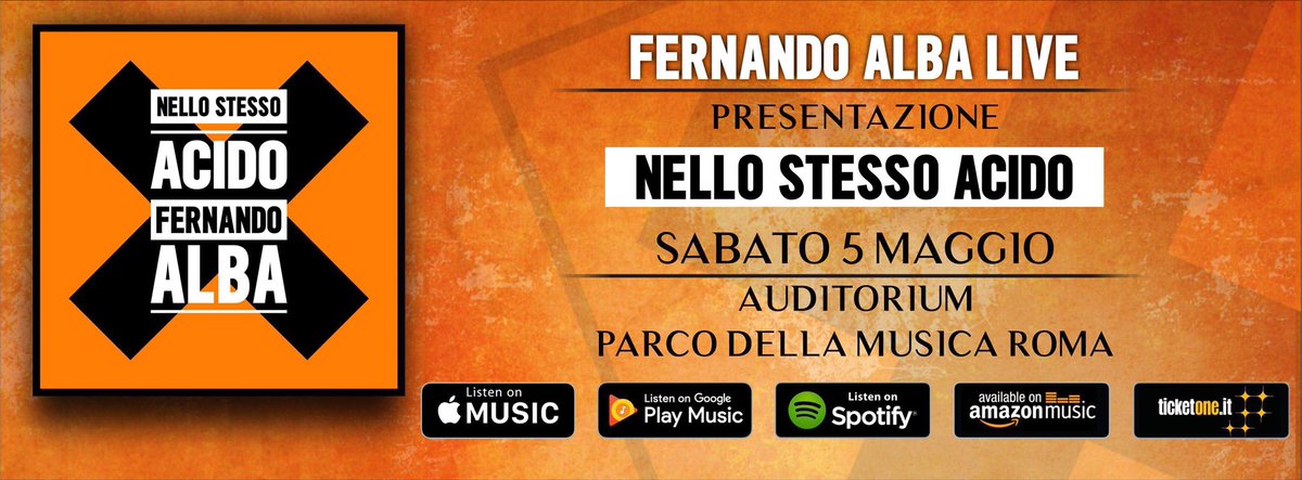 Maqueta_Records's tweet photo. @AuditoriumPdM 5/05/18 - ore 21

Ospite: @maurodimaggio 
Ingresso 15€
Biglietti https://t.co/byox3Fbmc9

☞ Con @Helikoniamusic superpromo : 12€ 
email : helikonia@tiscali.it
sms/whatsapp (dalle 10 alle 17): 3927937717 (cognome di riferimento, numero persone in LISTA HELIKONIA) https://t.co/0vOlTZuMoZ